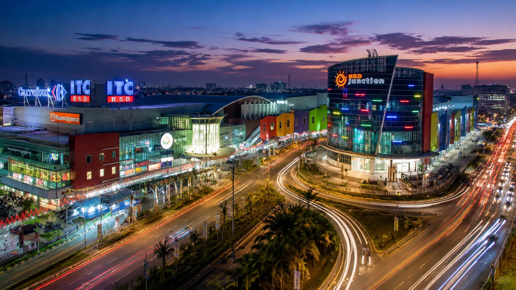 Kawasan BSD City Tangerang Selatan, lokasi layanan payung custom PayungCustom.com